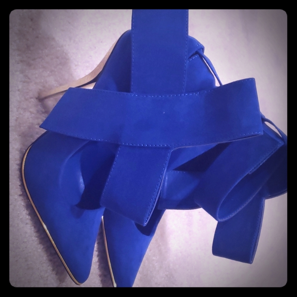 Royal Blue Heels